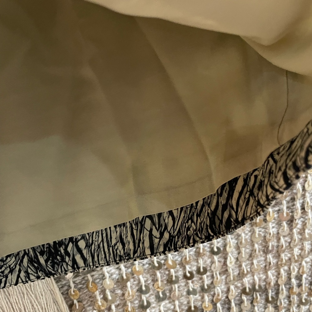 🐦‍⬛ EUC Leifsdottir Anthropologie pleated mini skirt sz 6 - Picture 3 of 10